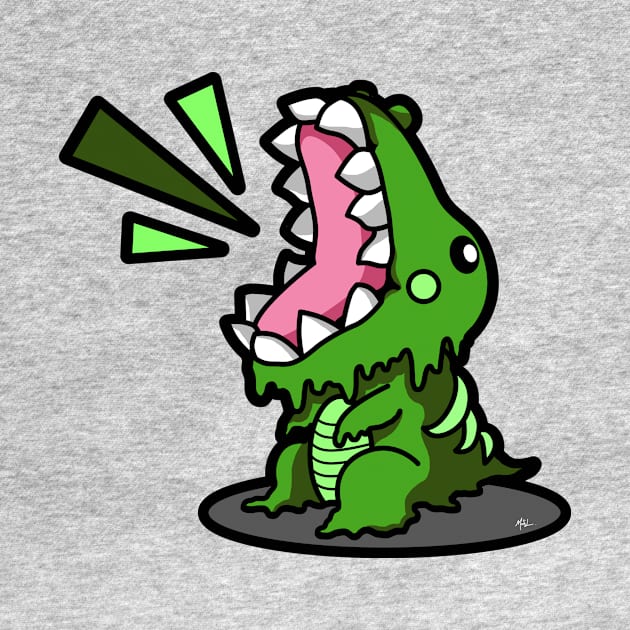 SM3GMASAURUS REX GREEN by KnavishApparel